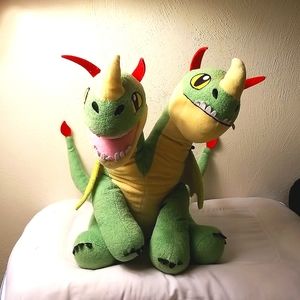 Build-A-Bear How To Train Your Dragon Barf and Belch stuffed animal
